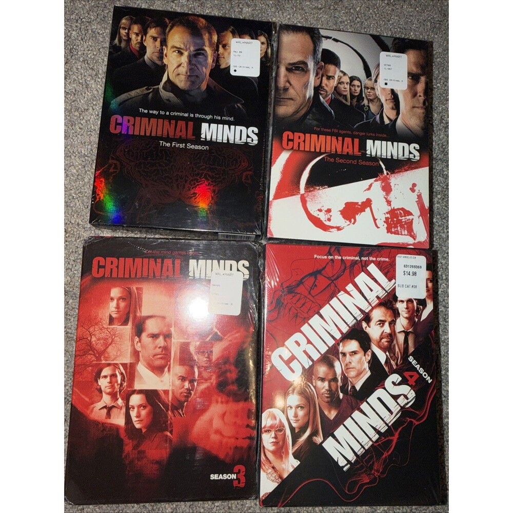 Criminal Minds: Seasons 1-4 (DVD) SEASONS 1, 2 ,3 and 4